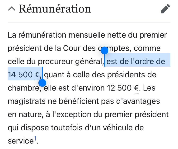 Vas-y Pierrot, commence par réduire ton salaire de président de la cour des comptes (nommé par Macron), on te regarde faire…🤷🏻‍♂️

Non car, 14.500€ comme rémunération mensuelle, c’est quand même, 10 mois de SMIC par mois…🤯

#FoutageDeGueule #MacronDemission