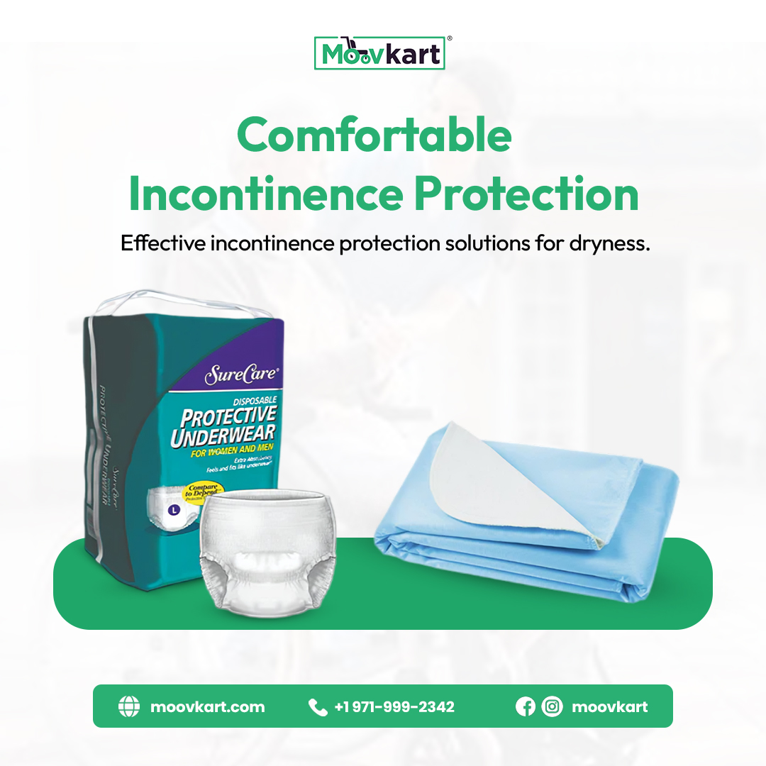 MoovKart's tweet photo. Stay dry and comfortable! Moovkart offers reliable incontinence protection including protective underwear &amp; bed pads. 
Shop now for discreet solutions: https://t.co/7Jl4QWaSzD 📞 +971-999-2342 
#IncontinenceProtection #AdultCare #Comfort #HygieneSolutions #Moovkart https://t.co/JLABX2V5IY