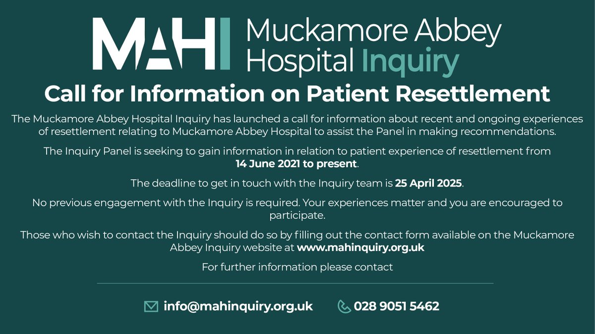 Muckamore Abbey Hospital Inquiry tweet media