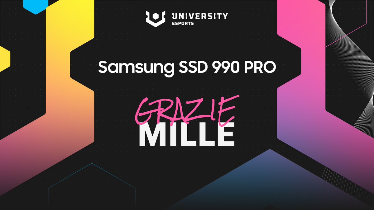 UNIVERSITY Esports Italy 🇮🇹 (@uniesportsit) on Twitter photo Ancora una volta ci teniamo a ringraziare <a href="/SamsungItalia/">Samsung Italia</a> per il supporto all'intero SPLIT 2 di UNIVERSITY Esports 🫶🏻 Ancora una volta ci teniamo a ringraziare <a href="/SamsungItalia/">Samsung Italia</a> per il supporto all'intero SPLIT 2 di UNIVERSITY Esports 🫶🏻