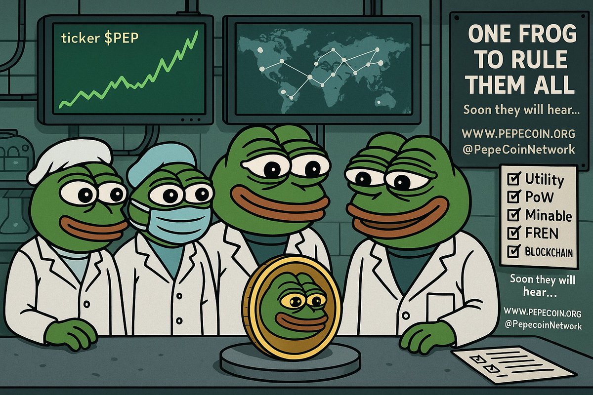 Byl_Pepecoin's tweet photo. U know its still super early. 
MC ~20M 👀
Potential x100✅
Engaged community ✅
Devs cooking ✅
Best is yet to come💸

1.Check @PepecoinNetwork 
2. DYOR
3. Join Us 

#pepecoin
#Crypto #cryptocurrency #CryptoGem #HiddenGems #Altcoins #memecoin #CryptoPump #CryptoCommunity https://t.co/1xCTRgKD7W