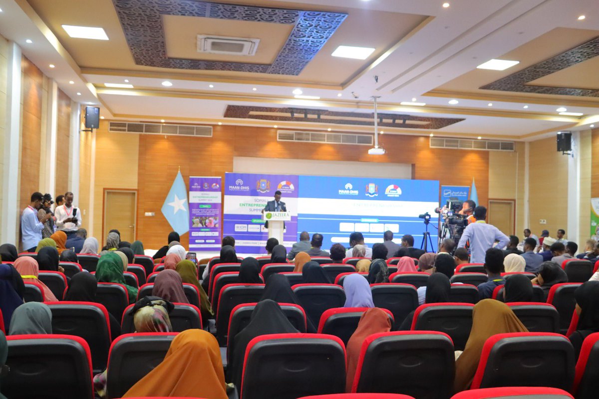 Maandhis_Youth's tweet photo. At the #5thAnnualSomaliEntrepreneurshipSummit, we embark on a transformative journey focused on driving sustainable economic growth in Somalia. Our commitment centers on investing in the livestock and agriculture sectors, recognizing how important they are to the livelihoods of many rural households. 

By enhancing these critical sectors, we aim to empower vulnerable communities, providing them with the tools and resources needed to thrive. Our efforts also extend to fostering dialogue that strengthens public-private partnerships, ensuring that collaborative programs effectively address the unique challenges faced by our communities.

This summit serves as a platform for innovators, business leaders, international partners, and policymakers to come together, share insights, and develop actionable strategies that promote resilience and growth. 

As we unite our efforts, we pave the way for enhanced economic opportunities and a more sustainable future for all. Join us in this important #Summit as we work to build stronger, more resilient communities through entrepreneurship and collaboration.

#SES2025
#Somalia 
#SomaliEntrepreneurshipSummit