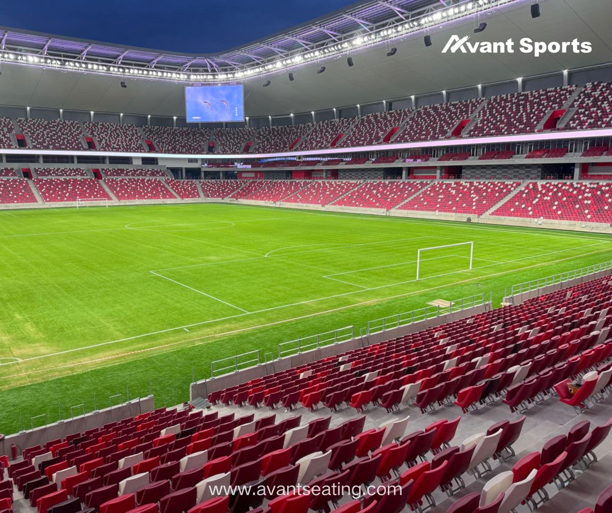 avantsports11's tweet image. Elevate Belarus National Football Stadium with #AvantSports’ Diamond
Series JZ-CF seats—exclusive diamond-inspired design, unmatched safety & comfort. A premium investment for modern venues.#StadiumInnovation #StadiumExcellence