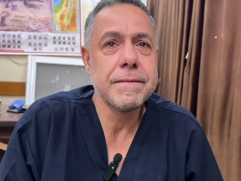 MarioNawfal's tweet photo. 🇵🇸🇮🇱GAZA HOSPITAL CHIEF “TORTURED AND STARVED” SAYS LAWYER

Dr. Hussam Abu Safiya, director of Kamal Adwan Hospital who was arrested by Israel in December, is being held under “inhumane” conditions with no formal charges, according to his lawyer.

He reportedly suffered fractured ribs, cardiac issues, extreme weight loss, and psychological abuse during interrogations at Sde Teiman and Ofer prison.

Israel has labeled him an “illegal combatant” and extended his detention for a further 6 months.

Sources: Al Jazeera, Arab News