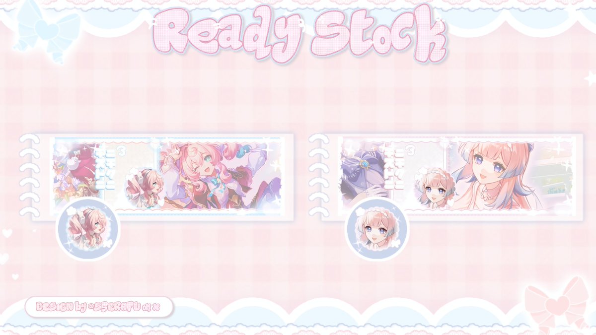 S5ERAFU's tweet photo. 🪷 ⋆˙⟡ any interactions are appreciated .ᐟ 

hewwo!  seara adaa rs ready stock layout gemec castorice, citlali, kokomi, hyacine, jinhsi, robin only 12k/ea iaa! yang mau jajank layout gemec nya lgsung ketuk DM yyaa

payment : QRIS/dana/gopay

ty .ᐟ (ｕ_ｕ*)
#zonauang https://t.co/5IFzjoNddY