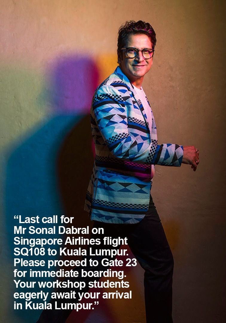 Love this boarding call!

Thank you Ham Harmandar Singh and team for this fun post—and for the warm welcome.

Excited to be back in Kuala Lumpur on April 23rd to conduct a creative workshop with some brilliant minds.

Looking forward to an inspiring day of ideas, imagination, and