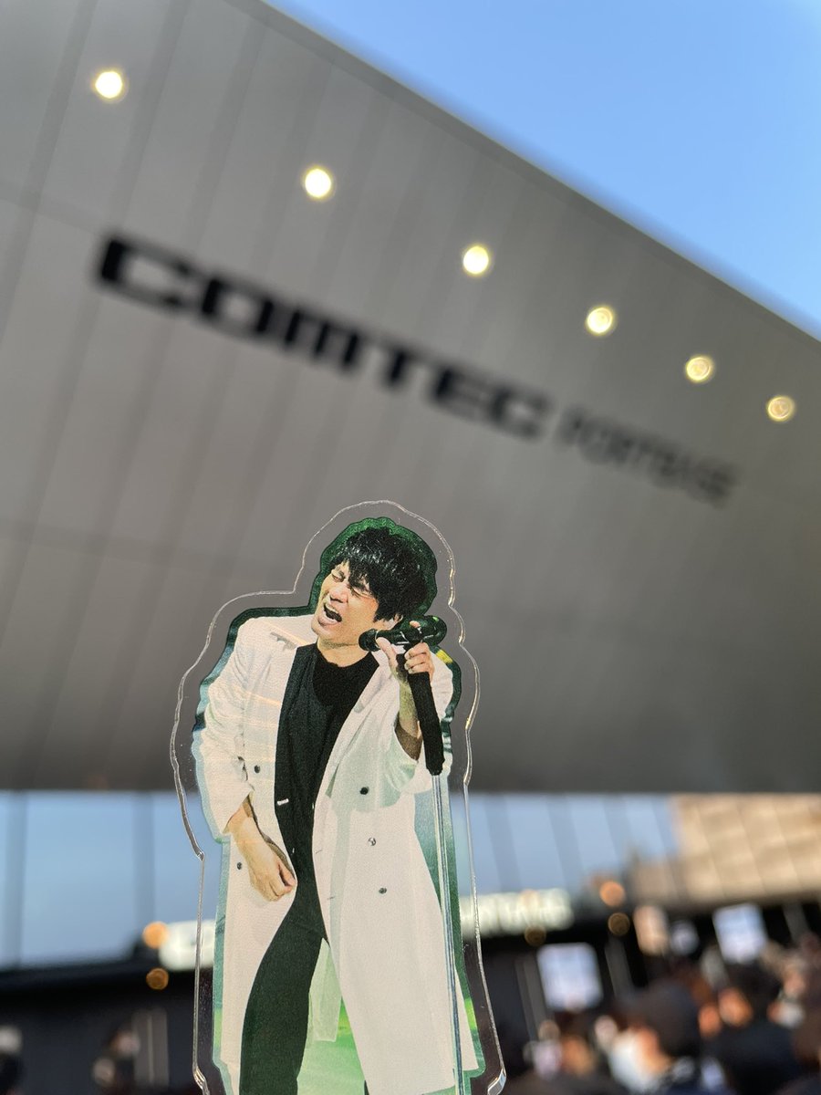 jackie_aska's tweet photo. まもなく開場✨
#ASKA さん
#ASKA_Live_Docking
#Fellows遠征組 https://t.co/mQUqFQbi0M