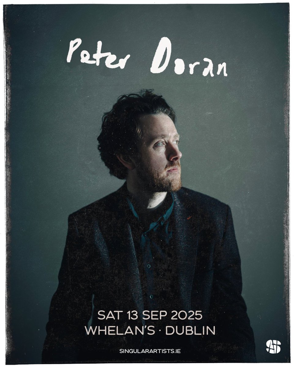NEW : <a href="/peterdoranmusic/">Peter Doran</a> 

The acclaimed folk hero
announces Dub headliner

<a href="/whelanslive/">Whelan's</a> || 13th Sept '25

Gen-Sale: Fri, 18th Apr - 10am

TIX + MORE INFO ⬇️
singularartists.ie/show/peter-dor…