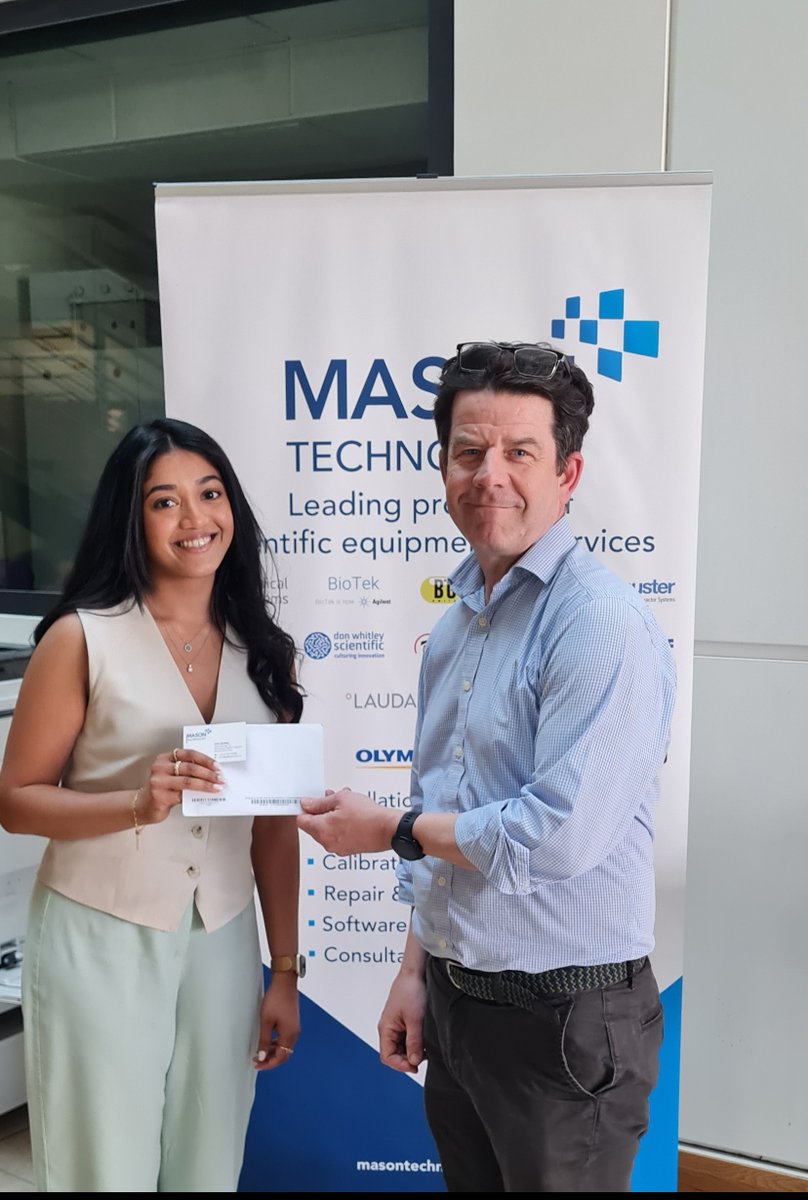 The Patrick G Johnston Centre for Cancer Research (@qubpgjccr) on Twitter photo Congratulations to our 2nd Year Symposium winners last week! Nikita Lewis took 1st place, Hannah Mallon 2nd place and Daniel Crummey won 3rd place! A huge thanks to <a href="/MasonTechnology/">Mason Technology Ltd</a> for sponsoring the prizes! Congratulations to our 2nd Year Symposium winners last week! Nikita Lewis took 1st place, Hannah Mallon 2nd place and Daniel Crummey won 3rd place! A huge thanks to <a href="/MasonTechnology/">Mason Technology Ltd</a> for sponsoring the prizes!