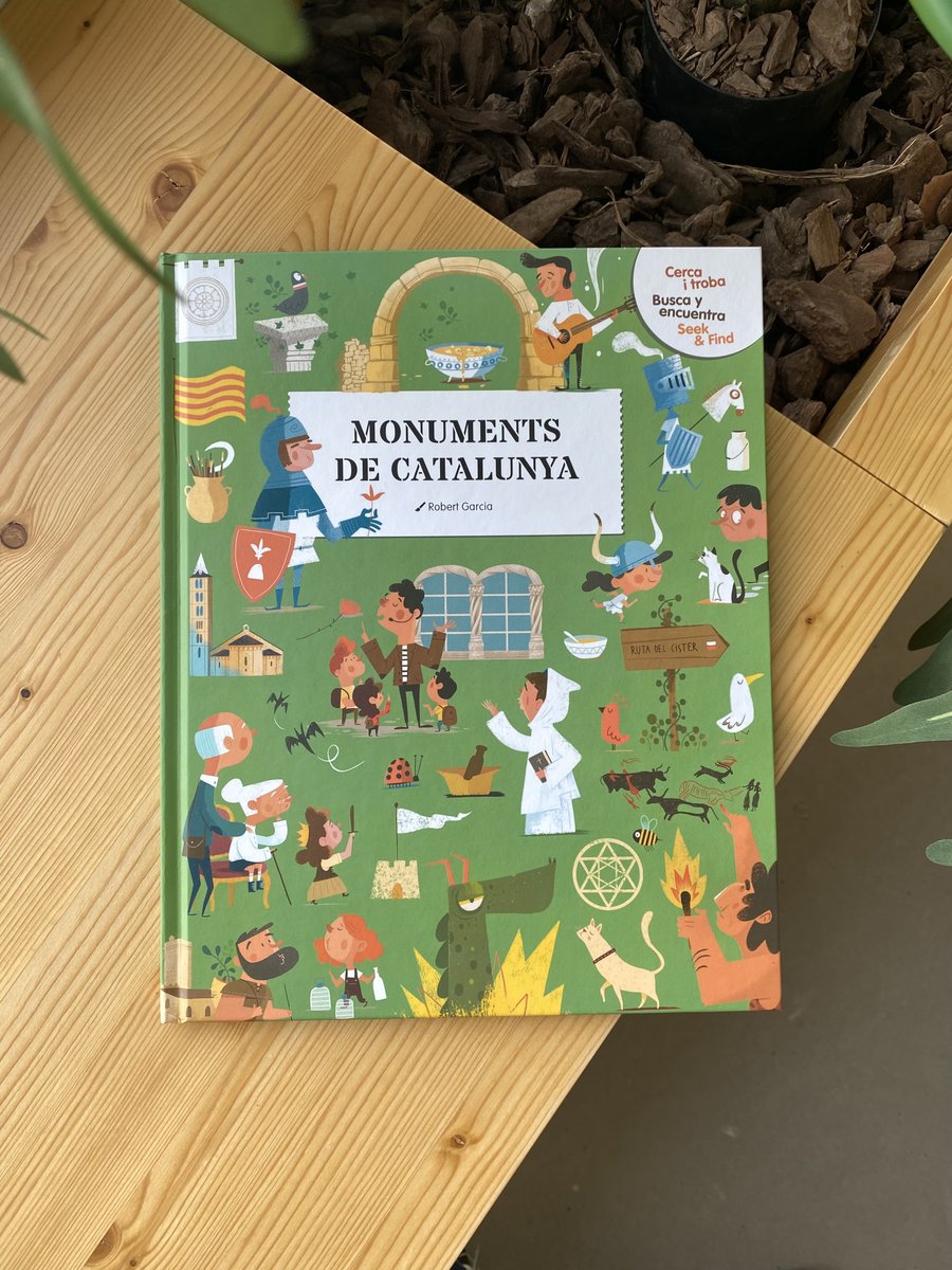 patrimonigencat's tweet image. 📖El nou llibre 'Monuments de Catalunya', de la col·lecció 'Cerca i Troba' convida els infants a explorar 15 monuments catalans emblemàtics!

🌹El 23 d'abril, aconsegueix-lo a les botigues dels monuments participants amb un 10% de descompte!

👉gen.cat/4jcDEIb