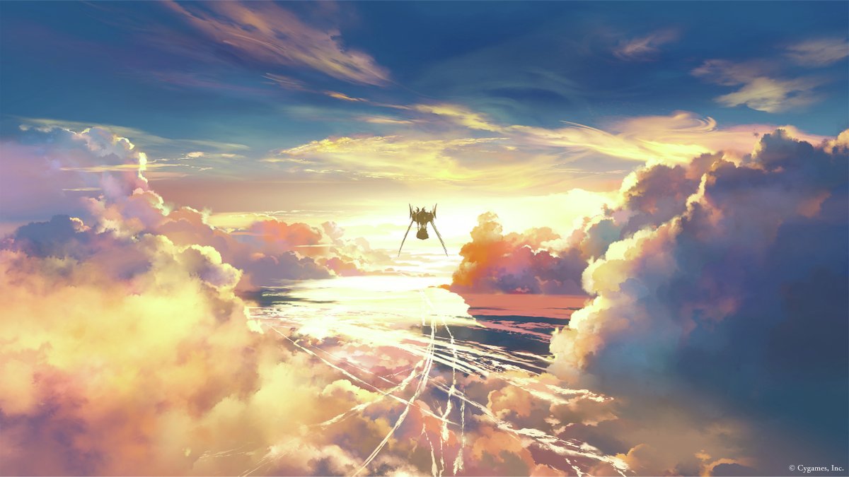 【#Cygames背景美術展 展示作品紹介】
今日は #リリンク の展示作品の中からこちらをご紹介！

🖼作品名：忘れられた空
🎮登場タイトル：GRANBLUE FANTASY: Relink
<a href="/gbf_relink_jp/">GRANBLUE FANTASY: Relink</a>

東京での開催は5月2日（金）から👉exhibition-cygames.jp/tokyo/