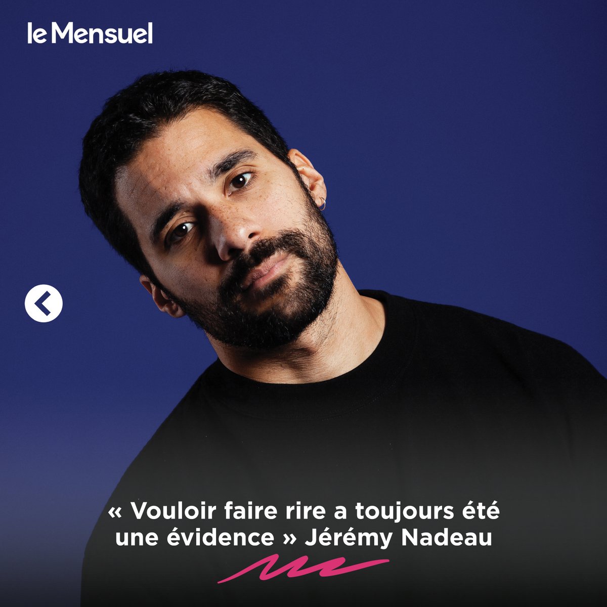 L'interview du Mensuel ! 🤩
🎤 Jérémy Nadeau en interview pour son spectacle « Beaucoup trop » !

Pour lire l'interview en intégralité, rendez-vous sur notre site internet 👉 le-mensuel.com/interview-jere…

#mensuel #mensueladdict #actu #local #presse #culture #interview #jérémynadeau