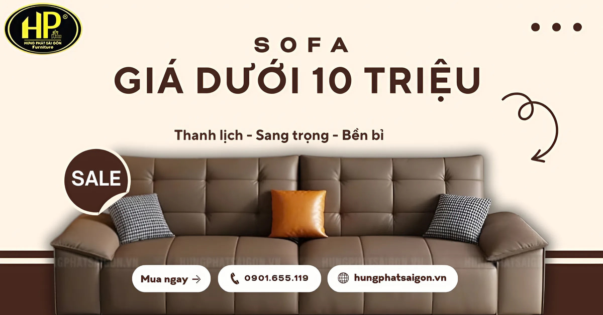 hungphatsaigon's tweet photo. Vừa đẹp mắt, chất lượng cao, giá cực mềm – sofa dưới 10 triệu đang "làm mưa" thị trường nhờ đáp ứng đa dạng nhu cầu: thiết kế trẻ trung, vật liệu bền, dễ phối hợp không gian. Cùng HPSG khám phá BST sau #hungphatsaigon #hpsg #sofagiare #sofaduoi10trieu https://t.co/2jl6zrSf1Q