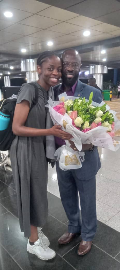 Welcome home Tracey Namutebi Kakembo.