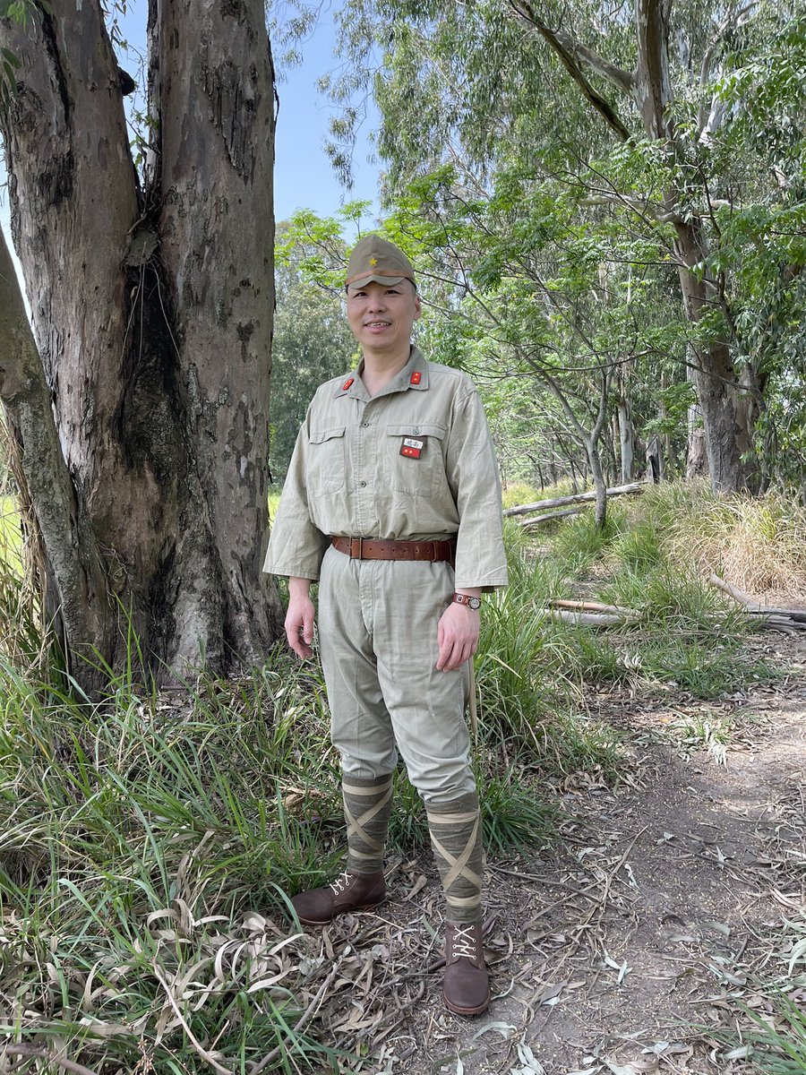 Galtonho's tweet photo. 今日は日本の軍服の写真を撮りました。久しぶりに日本軍の写真を撮りました。 https://t.co/rEedc6Tnwy