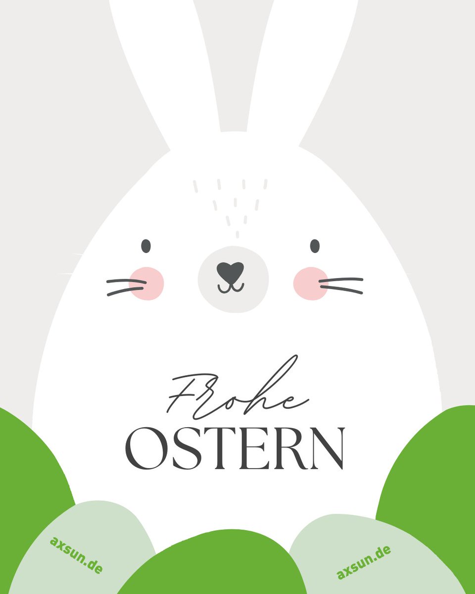 AxSunSolar's tweet image. Frohe Ostern ! 🐰🌸
Unser Marketing-Team ist dieses Jahr besonders früh dran und schickt euch jetzt schon ins lange Osterwochenende 💚

Genießt die Sonne und die Feiertage! 🌞

#AxSunSolar #Ostern #BunteModule #Denkmalschutz #Solarpower #FroheOstern