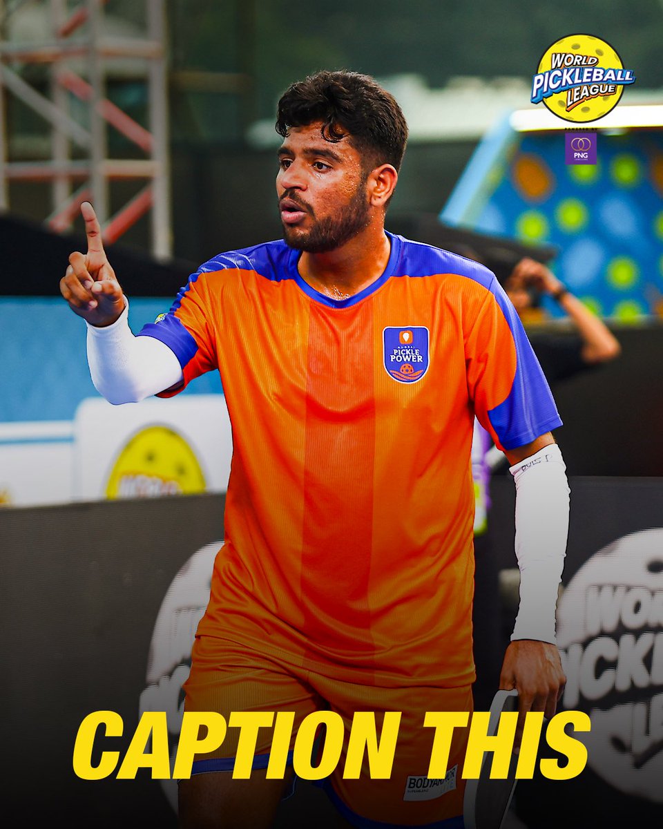 wpblofficial's tweet image. we&apos;ll start - har team mai sirf ek gunda hota hai, aur iss team ka gunda mai hoon. 🤪👆🏻

#WPBL #Pickleball #PickleSetGo