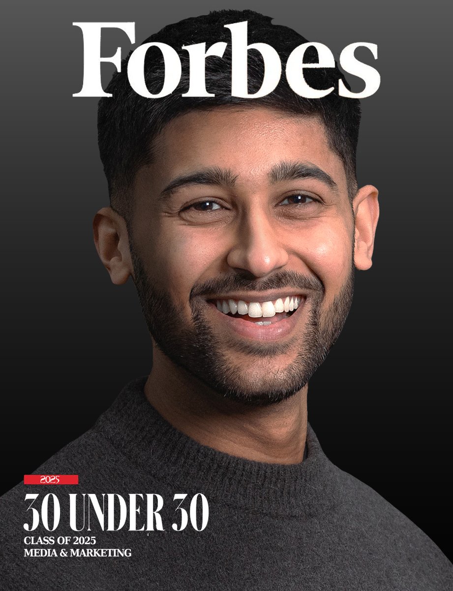 Delighted to have made the Forbes 30 Under 30 Europe 2025 list.

I’ve been featured as part of the Media &amp; Marketing category for my work building @saulderson over the last 7 years.

Grateful to be building a fast growing company, working with the biggest influencers and brands