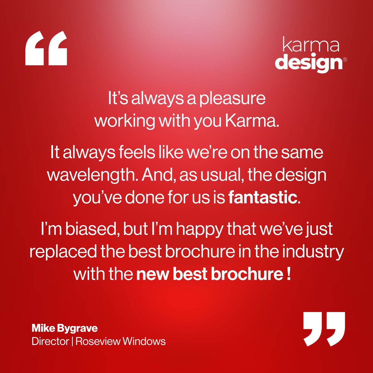 I've always maintained I am lucky enough to work with some of the nicest people in the industry. It's not about the quantity of clients - it's the quality. ♥️