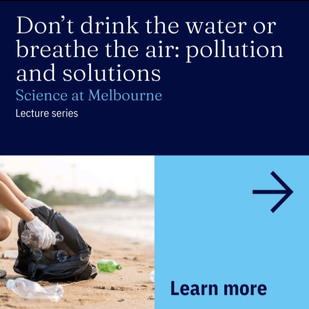 School of Chemistry | University of Melbourne (@chemistryuom) on Twitter photo Join A/Profs Brad Clarke <a href="/ChemistryUoM/">School of Chemistry | University of Melbourne</a> & Suzie Reichman (BioSciences) on 21 May to learn about the chemistry & bioactivity of pollutants, & how researchers are developing safe and effective solutions to reduce their production, persistence & impacts!
👉 unimelb.me/42TG87p Join A/Profs Brad Clarke <a href="/ChemistryUoM/">School of Chemistry | University of Melbourne</a> & Suzie Reichman (BioSciences) on 21 May to learn about the chemistry & bioactivity of pollutants, & how researchers are developing safe and effective solutions to reduce their production, persistence & impacts!
👉 unimelb.me/42TG87p
