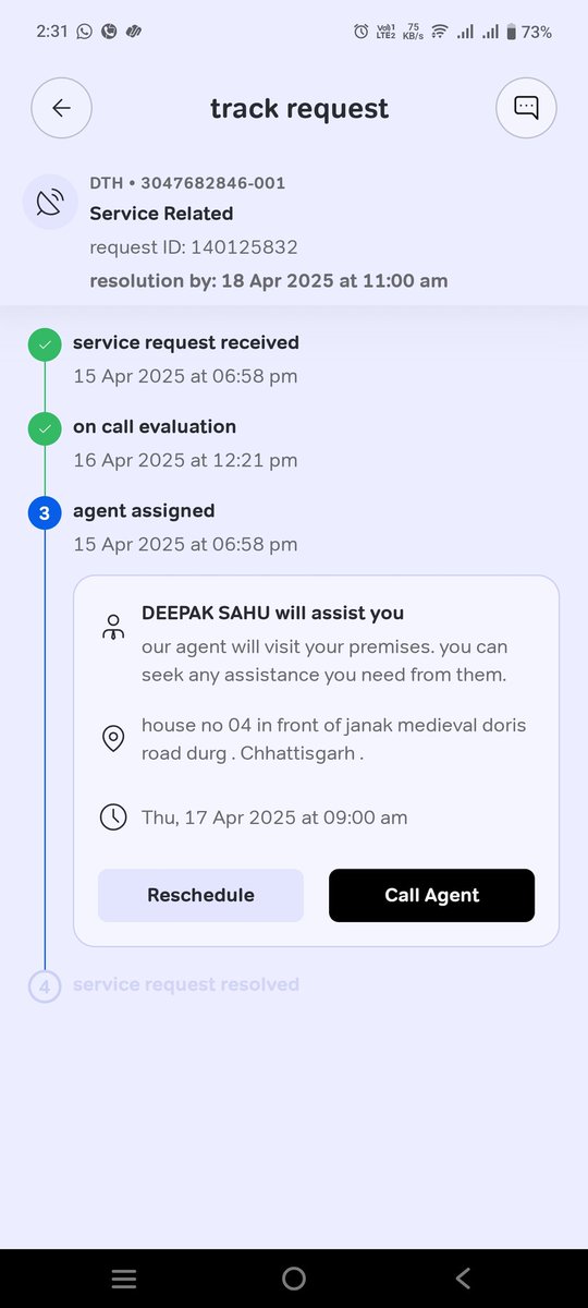 DeepakDilliwar's tweet photo. @airtelindia @TRAI एयरटेल वालों प्लीज अपने इंजीनियर को मत भेजना इस समस्या के समाधान के लिए, जितनी चतुराई से इंजीनियर के अपॉइंटमेंट को reschedule किए हो न यही अब कोर्ट में दिखाना अब सीधे उपभोक्ता फोरम में मुलाकात करेंगे https://t.co/hwW2RFVbu1