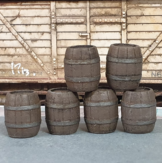 ModelScenes's tweet photo. ⭐⭐⭐⭐⭐ Our OO Scale Whiskey Barrel (6 pack) is a strong customer favourite.

https://t.co/JUEGVvhoqx

#modelrailwayscenes #getintomodelling #createascene https://t.co/GqPBXpIme0