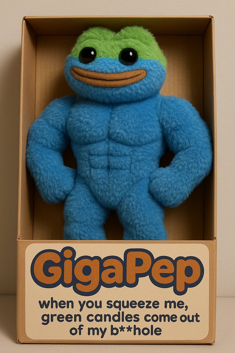 GM Gigapep fam! 

Wen u GM back and hodl real tight, there'll be green candles coming out of my butthole! Promise!!
<a href="/thebuttholecoin/">Butthole Coin</a> #flipthefrogmarket