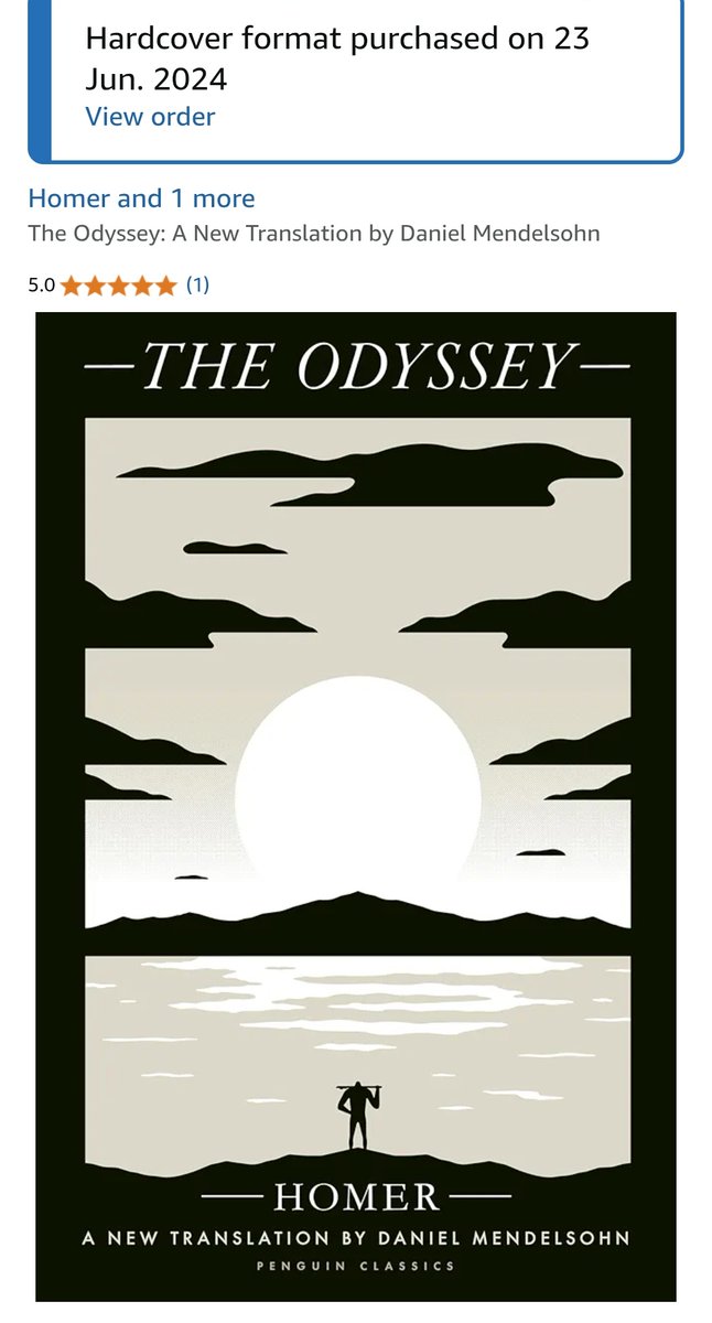 DSFC Classics & Philosophy (@dsfcclassics) on Twitter photo A year's wait is almost up. I loved <a href="/DAMendelsohnNYC/">Daniel Mendelsohn</a>'s Cavafy and use his essay on Virgil in class, so have very high hopes for this. A year's wait is almost up. I loved <a href="/DAMendelsohnNYC/">Daniel Mendelsohn</a>'s Cavafy and use his essay on Virgil in class, so have very high hopes for this.
