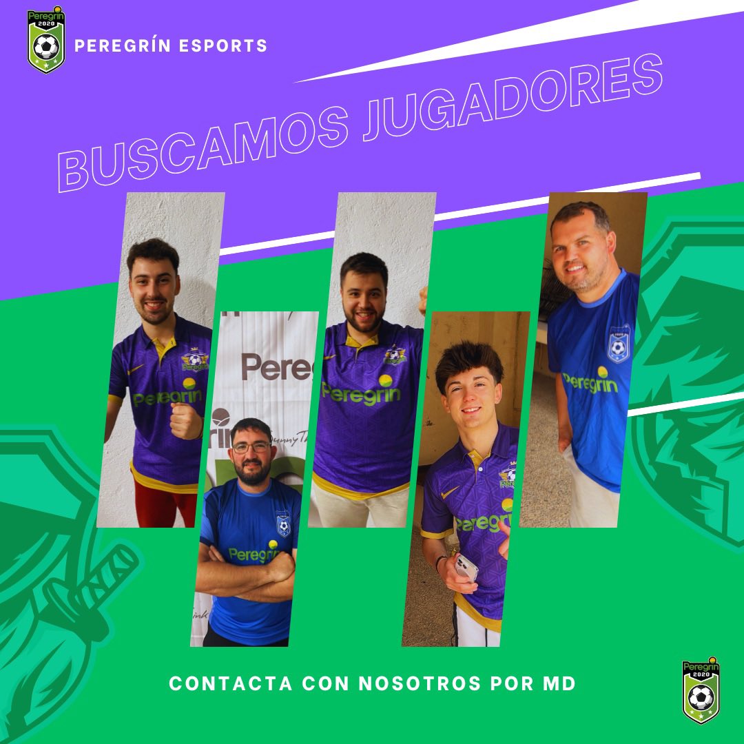 🔎 BUSCAMOS JUGADORES TODAS LAS POSICIONES 🔍

🏆COMPETICIONES:
1ª  <a href="/VPG_Spain/">Virtual Pro Gaming España</a> 
2ª <a href="/PLGeFootBall/">PLG efootball</a>
1ª <a href="/VPG_Spain/">Virtual Pro Gaming España</a> ZERO

¿Quieres unirte a esta familia? Mándanos un MD, te responderemos. 

#VamosPeregrín💚💜
