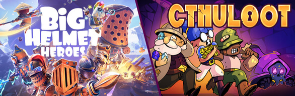 Big Helmet Heroes (@exaltedstudio) on Twitter photo CTHULOOT is here and we’re so hyped for this arcade co-op game from <a href="/pixelnest/">Pixelnest Studio - Releasing CTHULOOT💎🐙</a>! 💥
It seems the Big Helmet Heroes just made a new tentacled friend—and mayhem is guaranteed! 🐙
⚔️ Snag the CTHULOOT x Big Helmet Heroes bundle on Steam: bitly.dearvillagers.com/3EkYMwC CTHULOOT is here and we’re so hyped for this arcade co-op game from <a href="/pixelnest/">Pixelnest Studio - Releasing CTHULOOT💎🐙</a>! 💥
It seems the Big Helmet Heroes just made a new tentacled friend—and mayhem is guaranteed! 🐙
⚔️ Snag the CTHULOOT x Big Helmet Heroes bundle on Steam: bitly.dearvillagers.com/3EkYMwC