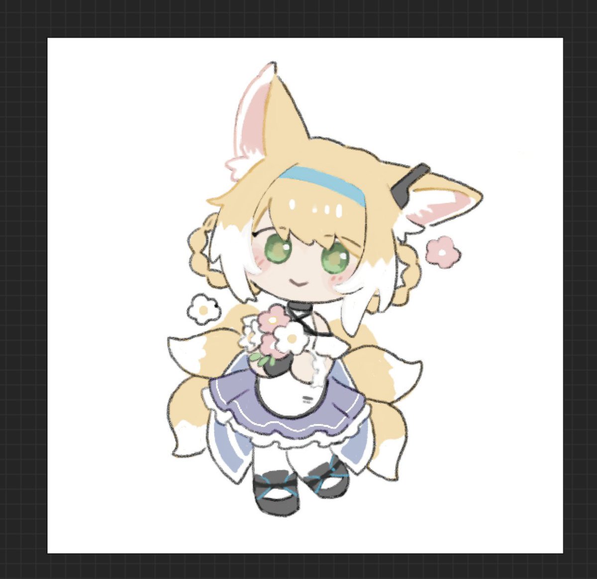 グラディア(アークナイツ) ,スカジ(アークナイツ) ,スペクター(アークナイツ) 「間に合えばウルピアヌス(+アビハン)・音律ファントム・ロゴス・スズランちゃんのち」|ｶﾌｪﾁｭ🐕原稿に戻るのイラスト