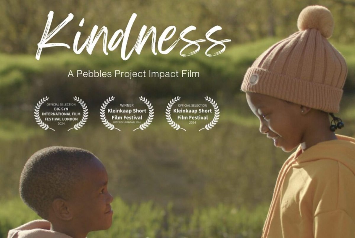 SAEmbassyBerlin's tweet image. This award-winning documentary „Kindness“ about the #PebblesProject is a beautiful story of how a small act of kindness leads to a ripple effect of good. 

Watch &quot;Kindness&quot; at smileycharityfilmawards.com/films/kindness

(C) pebblesproject.org

#KINDNESSWINS
