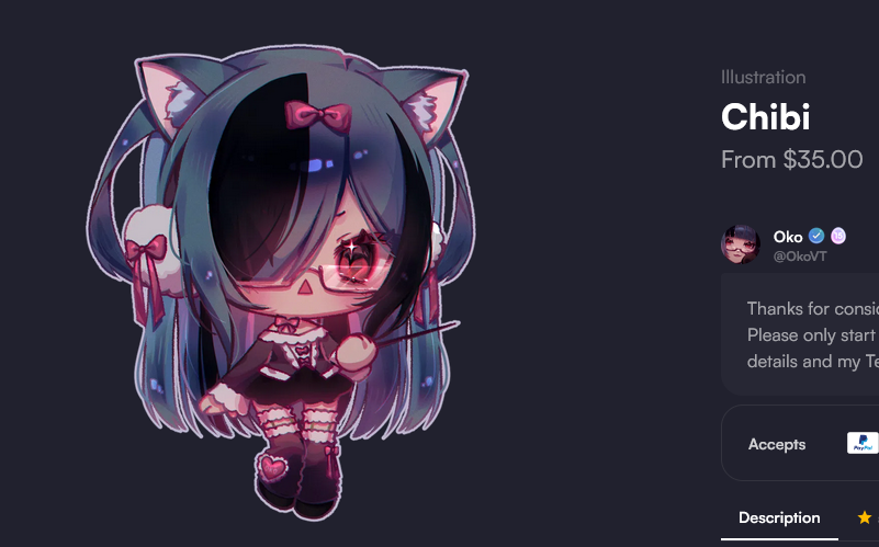 Somnioko's tweet photo. Heyy >:J I opened my Chibi comms again! 

Feel free to send a request!

#VGenOpen https://t.co/zeXJQG4YAg