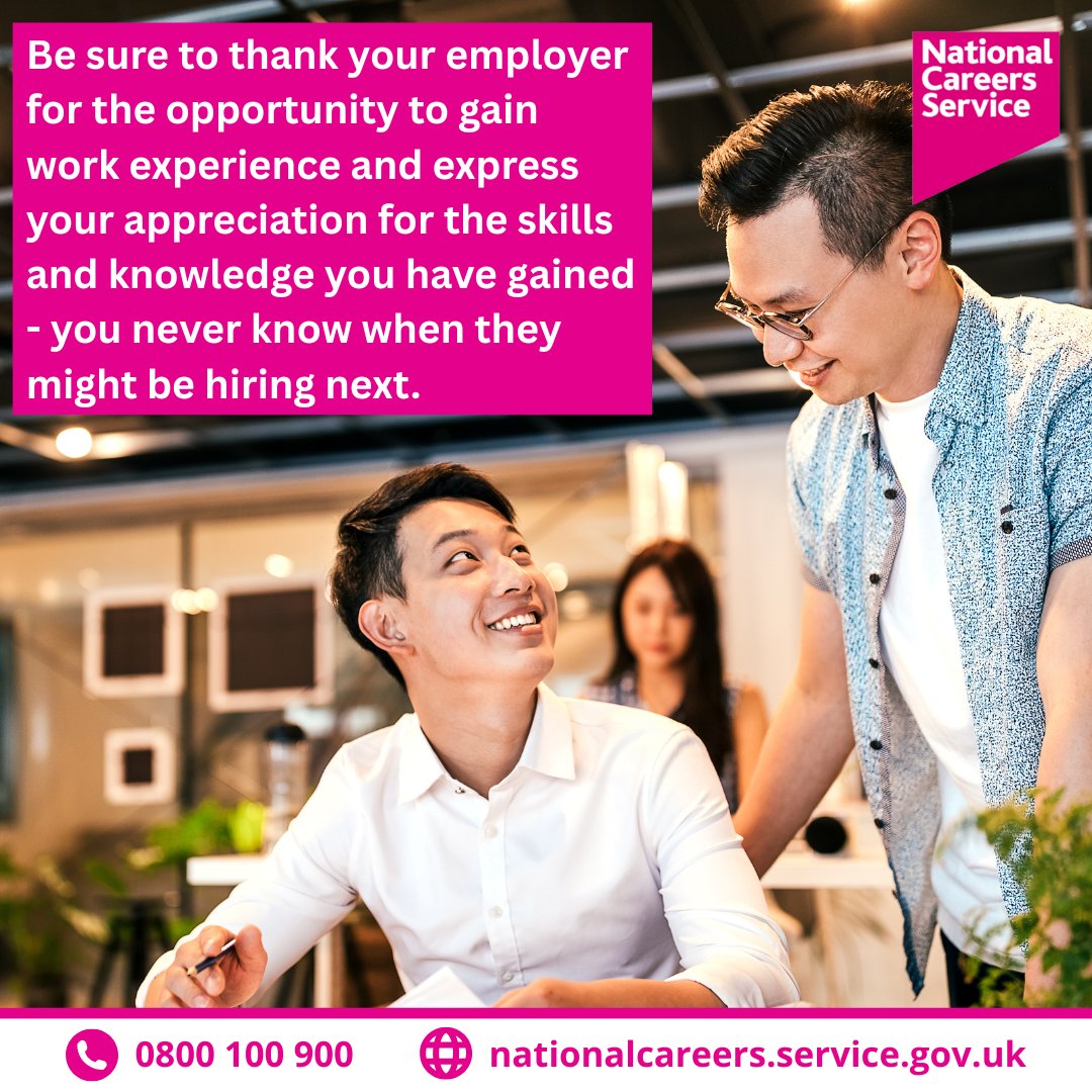 National Careers Service South East (@careersse) on Twitter photo 🤝 Use your work experience placement to your best advantage! Leaving a positive impression can open unexpected doors! 🔑
Need advice on your work & study path? Contact our <a href="/NationalCareers/">National Careers</a> Service advisers on ☎️ 0800 100 900 or visit 🌐 nationalcareers.service.gov.uk 📚
#NWEXW2025 🤝 Use your work experience placement to your best advantage! Leaving a positive impression can open unexpected doors! 🔑
Need advice on your work & study path? Contact our <a href="/NationalCareers/">National Careers</a> Service advisers on ☎️ 0800 100 900 or visit 🌐 nationalcareers.service.gov.uk 📚
#NWEXW2025