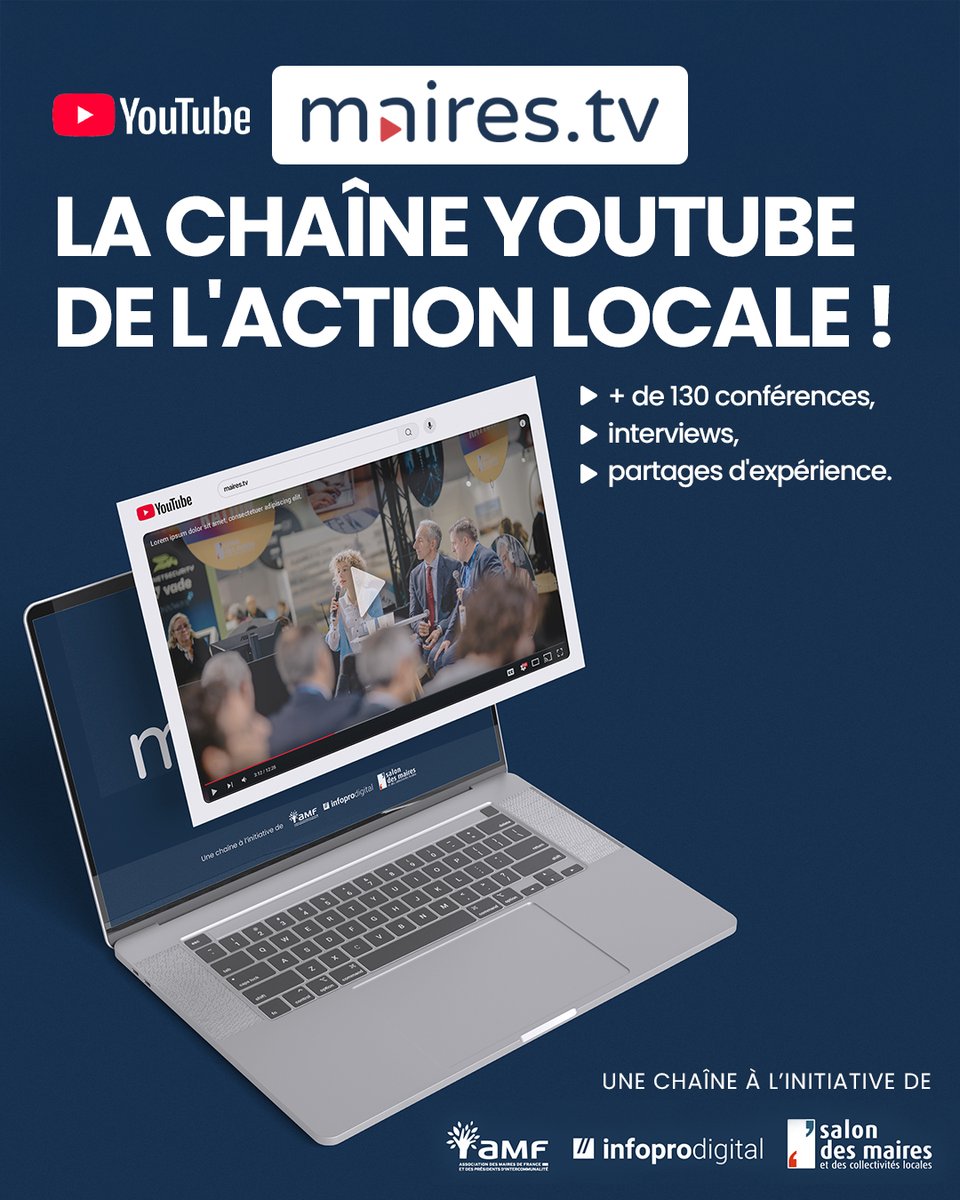 📹 Découvrez Maires.TV, la chaîne YouTube 100% dédiée à l'action locale.

Sur cette chaîne, nous donnons la parole aux élus, experts, partenaires institutionnels et acteurs engagés sur le terrain.

Rendez-vous ici : youtube.com/@MAIREStv-fr