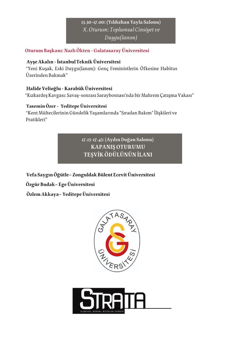 Strata: İlişkisel Sosyal Bilimler Dergisi (@stratadergi) on Twitter photo 