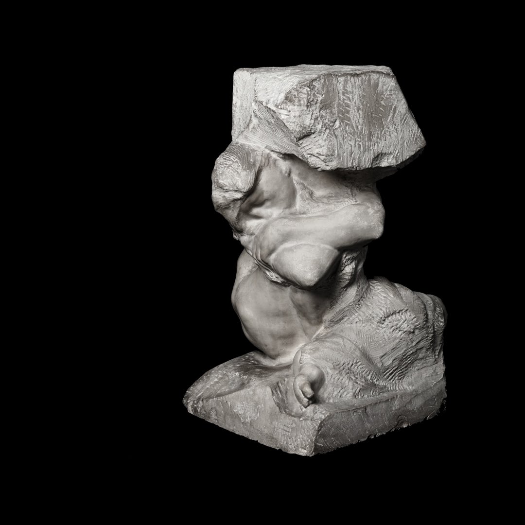 Grok: A Logo a-λόγος
New essay coming soon
nan.xyz/txt <a href="/nan_xyz_/">|\| △ |\|</a> 

Image: Auguste Rodin, Cariatide tombée portant sa pierre, agrandissement d'un tiers, Conceived Circa 1881–82 and carved in 1893–94.