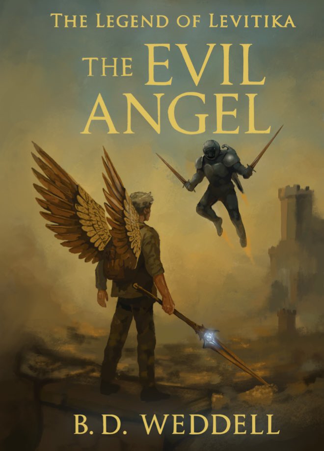 BDWeddell's tweet photo. What are your guys thoughts on the #sequel to the epic #fantasy City of Angels cover? Release date #tba 

#newbook #newrelease #ComingSoon https://t.co/gDzhlWbHUT