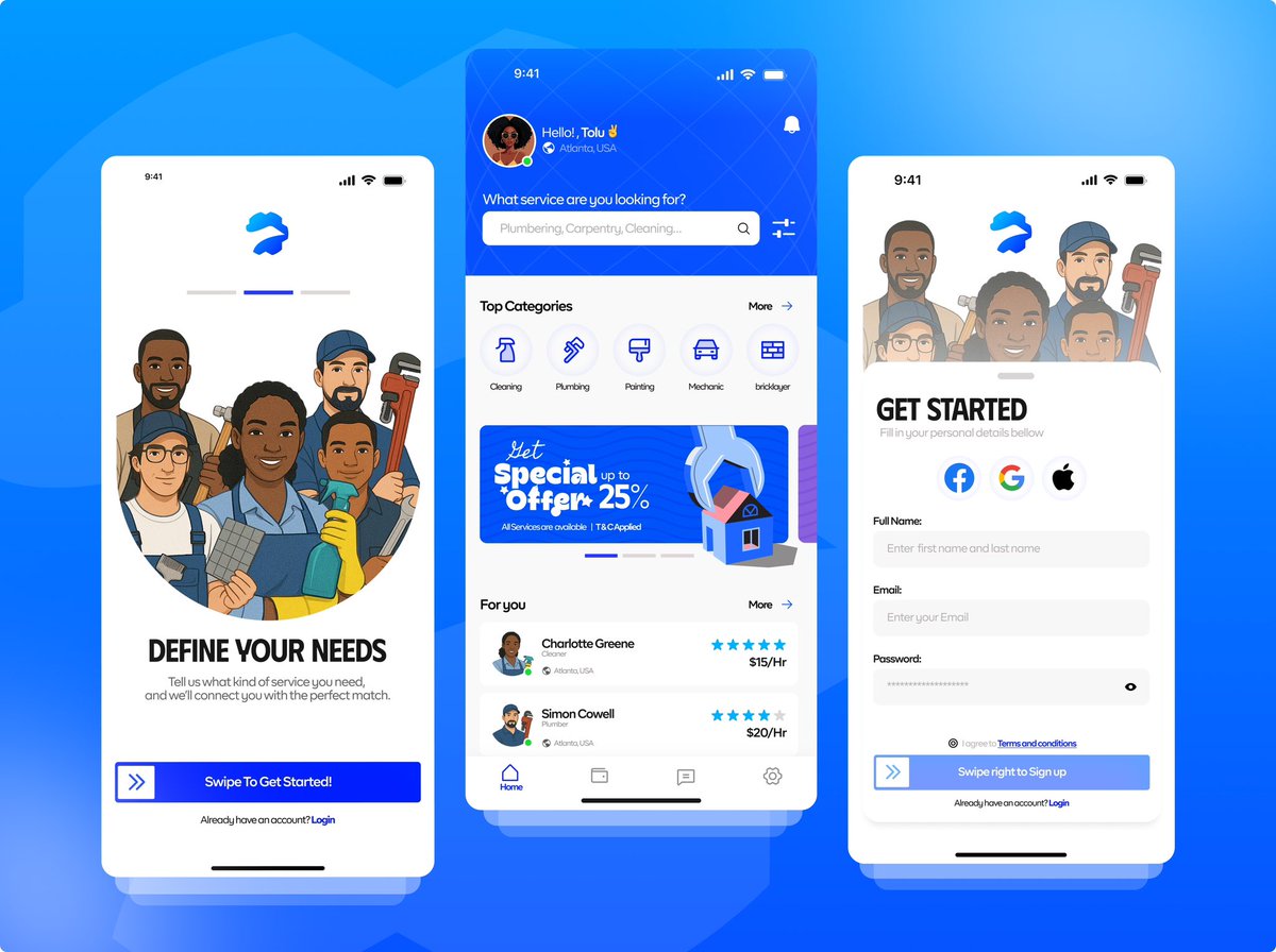 Sir_Gappy_'s tweet image. GM , I saw this on @Taddesigns page so I decided to recreate and brand it.
Designed with @figma 

Like and comment your feedbacks.
#UIDesign #mobileapplication #ProductDesign