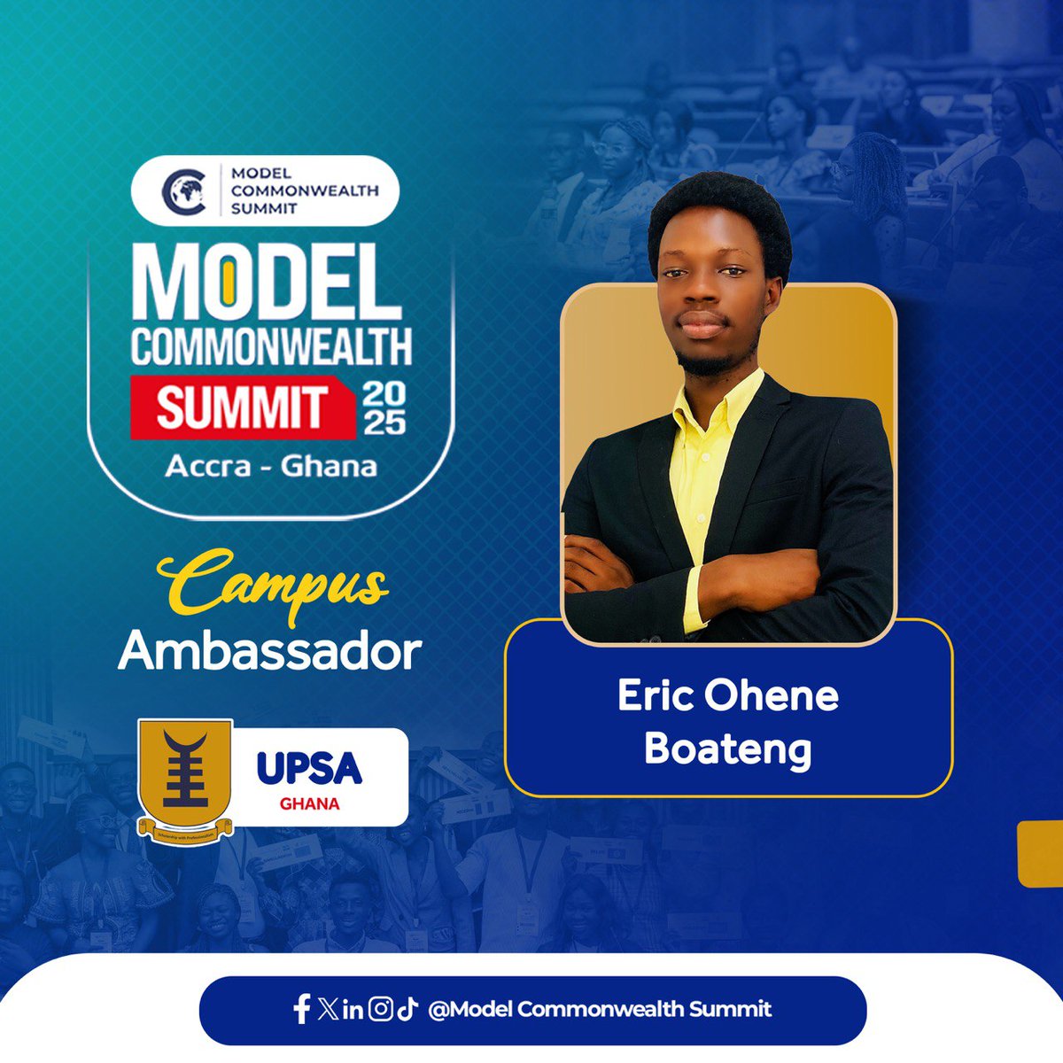 Model Commonwealth Summit (@mcwsummit) on Twitter photo Meet, ๐๐ซ๐ข๐ ๐๐ก๐๐ง๐ ๐๐จ๐๐ญ๐๐ง๐ @capendro, ๐๐ฎ๐บ๐ฝ๐๐ ๐๐บ๐ฏ๐ฎ๐๐๐ฎ๐ฑ๐ผ๐ฟ ๐ณ๐ผ๐ฟ ๐ ๐ผ๐ฑ๐ฒ๐น ๐๐ผ๐บ๐บ๐ผ๐ป๐๐ฒ๐ฎ๐น๐๐ต ๐ฆ๐๐บ๐บ๐ถ๐ ๐ฎ๐ฌ๐ฎ๐ฑ.
#MCS2025
#Campusambassador
#CommonwealthYouth
#Ghana Meet, ๐๐ซ๐ข๐ ๐๐ก๐๐ง๐ ๐๐จ๐๐ญ๐๐ง๐ @capendro, ๐๐ฎ๐บ๐ฝ๐๐ ๐๐บ๐ฏ๐ฎ๐๐๐ฎ๐ฑ๐ผ๐ฟ ๐ณ๐ผ๐ฟ ๐ ๐ผ๐ฑ๐ฒ๐น ๐๐ผ๐บ๐บ๐ผ๐ป๐๐ฒ๐ฎ๐น๐๐ต ๐ฆ๐๐บ๐บ๐ถ๐ ๐ฎ๐ฌ๐ฎ๐ฑ.
#MCS2025
#Campusambassador
#CommonwealthYouth
#Ghana