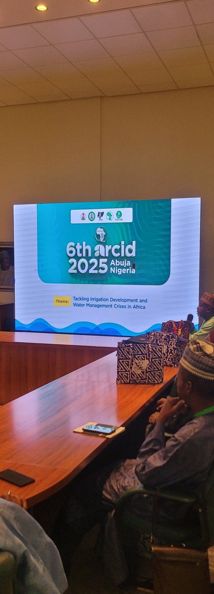abdoolable's tweet photo. @ICID_YPeF 
African YPF attending the the 6th African Regional Conference on Irrigation and Drainage, ongoing at Abuja Migeria 14th - 18th April 2025. https://t.co/ckyq3eCups