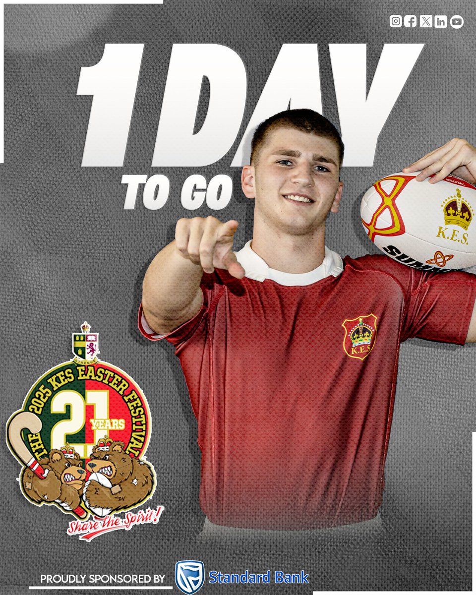 KingEdVIISchool's tweet photo. 1 day to go to the 21st @KingEdVIISchool Easter Festival.

#StandardBankSA #Afrihost #GasLink #cocacola #SpurSteakRanches https://t.co/t0PDLUlz3X