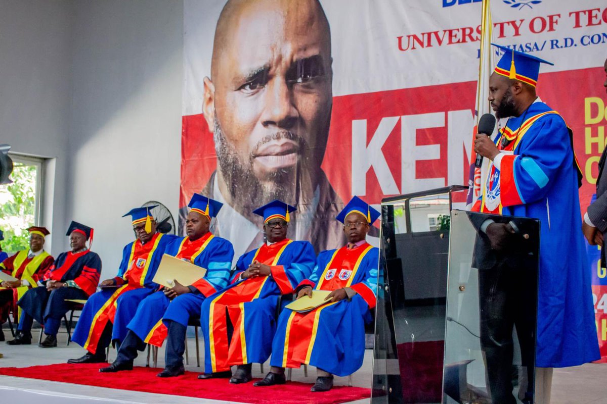 KEMI SEBA DÉSORMAIS OFFICIELLEMENT DOCTEUR HONORIS CAUSA EN SCIENCES POLITIQUES , POUR SON COMBAT POLITIQUE PANAFRICANISTE , AU GRAND DAM DE LA FRANÇAFRIQUE