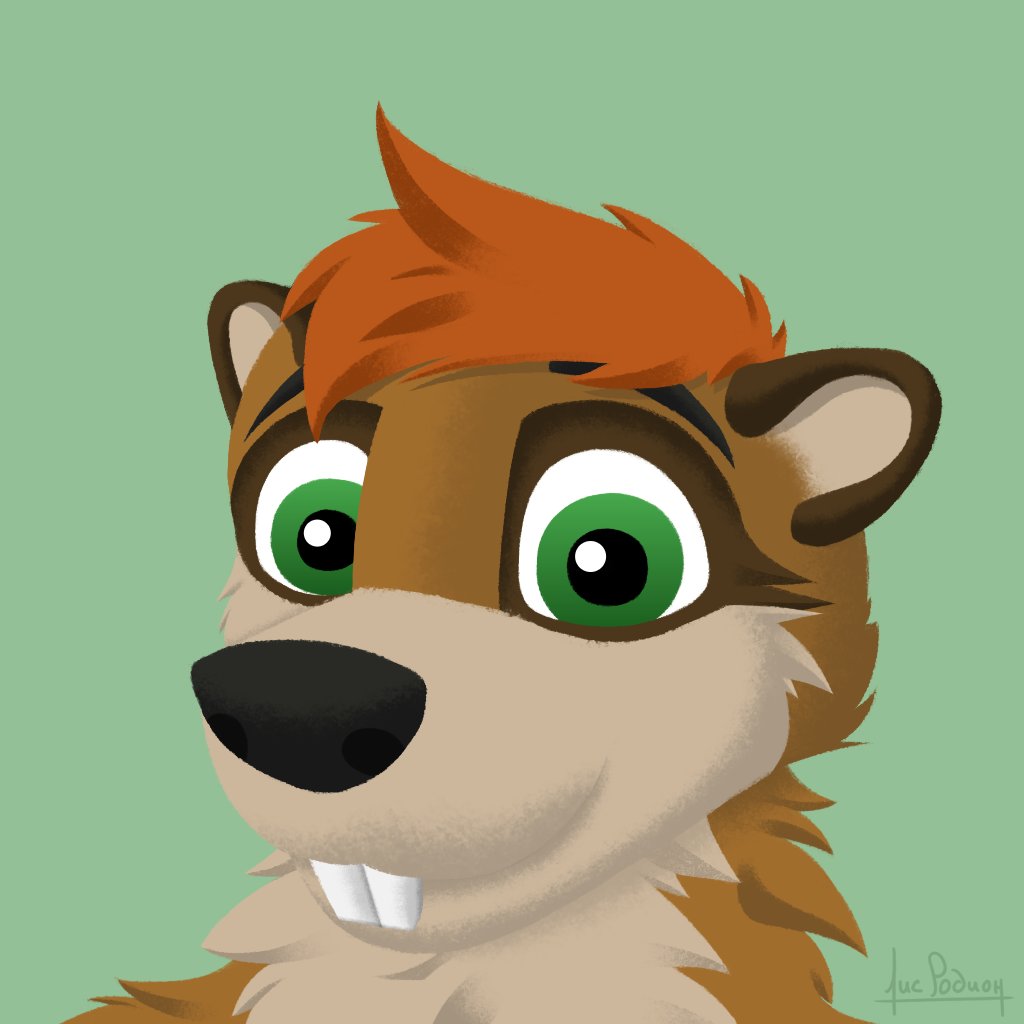 A gift sketch for my brother. He loves beavers :3