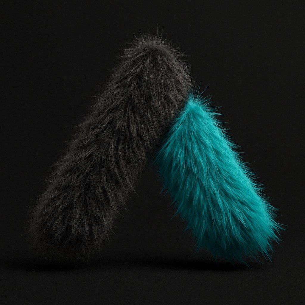 What if <a href="/AmaZixOfficial/">AmaZix Official</a> was a fur logo? 🖤💙