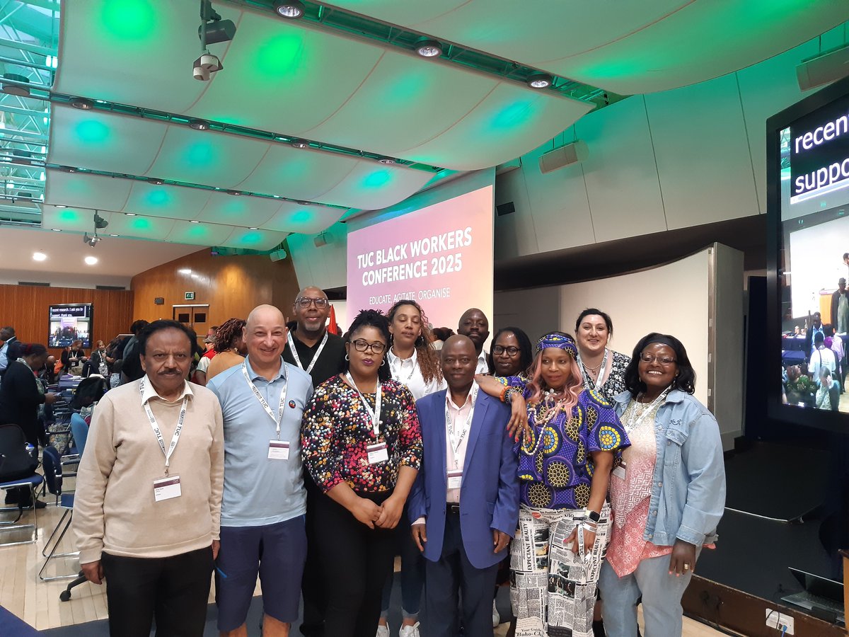 The UNISON delegation shone at the TUC Black Workers Conference 11-13 April. The theme Educate, Agitate &amp; Organise reignited our commitment to equity. 

Thank you to all who reminded us of the strength, unity, and resilience within our movement, communities &amp; collective struggle.