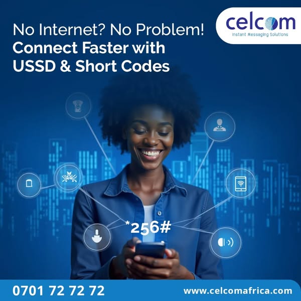 celcomafrica's tweet image. With Short Codes, your customers can access your services anytime — no internet required.
✔️ Fast and convenient
✔️ Ideal for payments, inquiries, and updates
✔️ Accessible from any mobile device
Stay connected, even offline!
#ShortCode #USSD #CustomerConvenience…