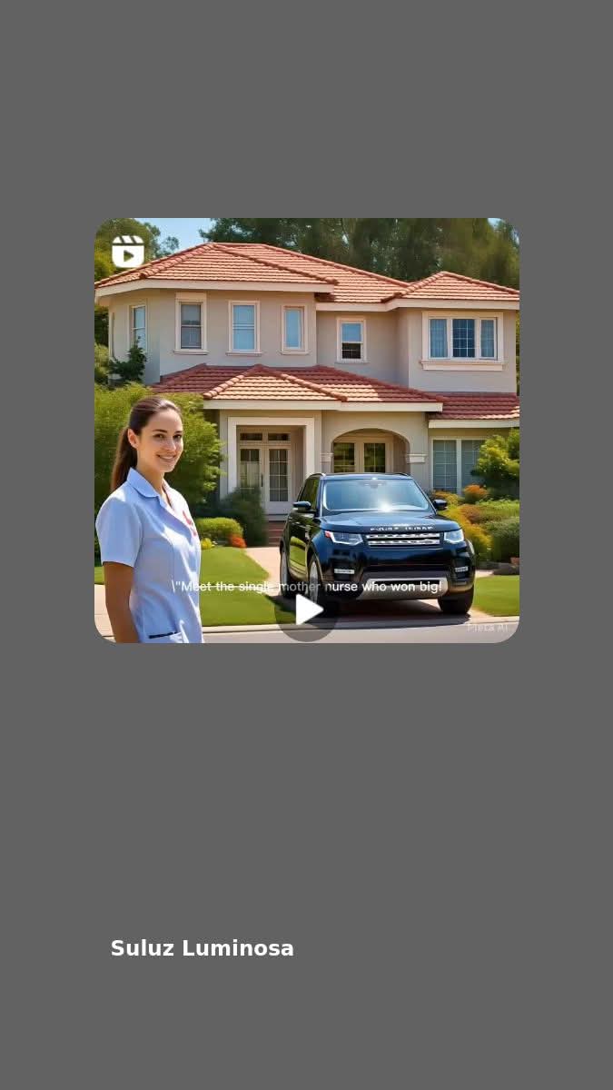 Suluzluminosa's tweet image. "Meet the single mother nurse who won big! Her story of determination, faith, and gratitude will inspire you to chase your dreams #LifeChangingWin #FinancialFreedom"
#Faith #Gratitude"