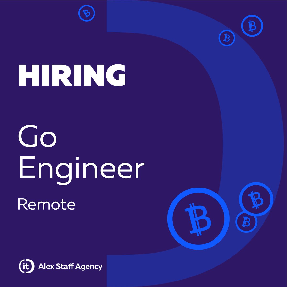 AlexStaffAgency's tweet image. 🚀 Hiring: #GoEngineer
📍 100% #RemoteJob | Crypto
Join a team powering secure transactions for 500+ clients in 40+ countries.
👤 4+ yrs in Go
💰 Competitive salary | Bonuses | Apple gear
🔗 Apply now: alexstaff.agency/gosoftware-kv?…
#GoDeveloper #CryptoJobs