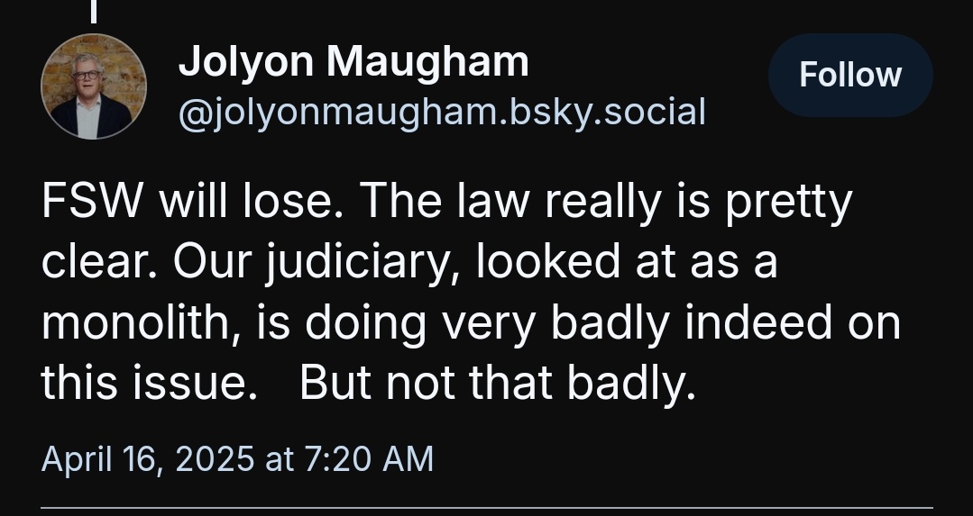 "How do you go bankrupt? Three ways: Gradually, then suddenly; or taking legal advice from Jolyon Maugham."